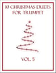 10 Christmas Duets for Trumpet (Vol. 5) P.O.D. cover
